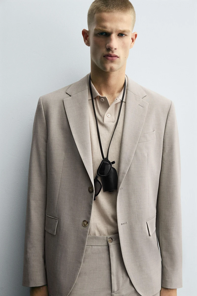 BLAZER DE COSTUME STRUCTURÉ