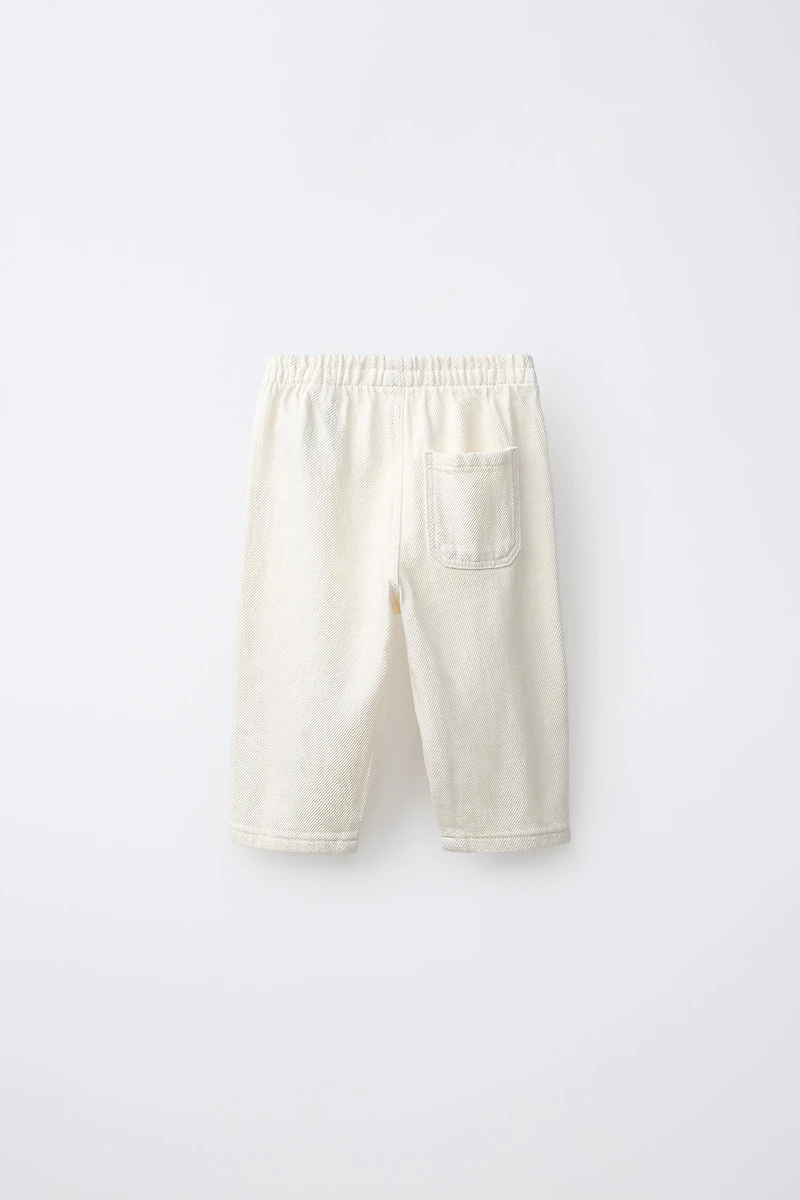 BAGGY TWILL PANTS