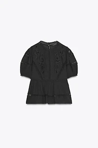 ZW COLLECTION ROMANTIC EMBROIDERED BLOUSE