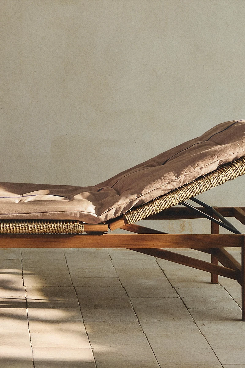 SURMATELAS LIN ET COTON RAYURE