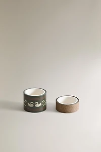 SET OF CHRISTMAS ADHESIVE TAPES (SET OF 2)