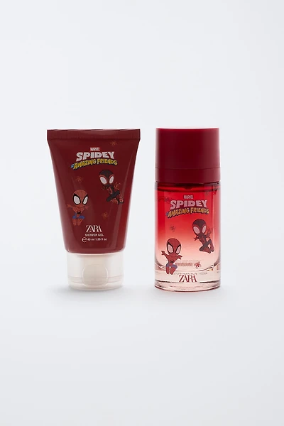 MARVEL SPIDEY AND HIS AMAZING FRIENDS © MARVEL EDT & SHOWER GEL (50 ML + 40 ML) + (1.69 FL. OZ. + 1.35 FL. OZ.)