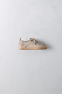LIMITED EDITION LEATHER AND JUTE DERBY SHOES