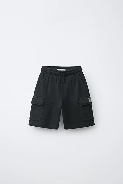 PLUSH CARGO SHORTS