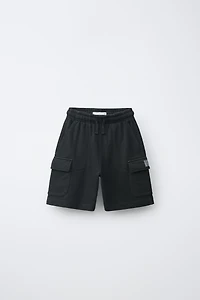 PLUSH CARGO SHORTS