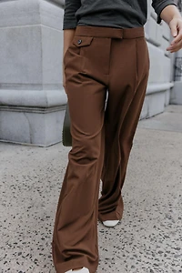 PANTALON LARGE PINCES
