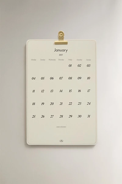 2027 WALL CALENDAR