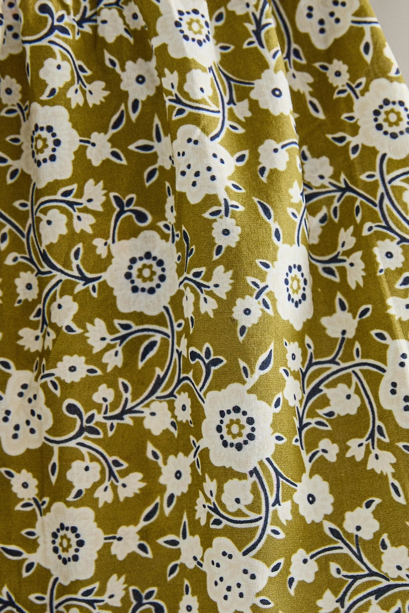 PANTALON BLOOMER BÉBÉ FLEURS