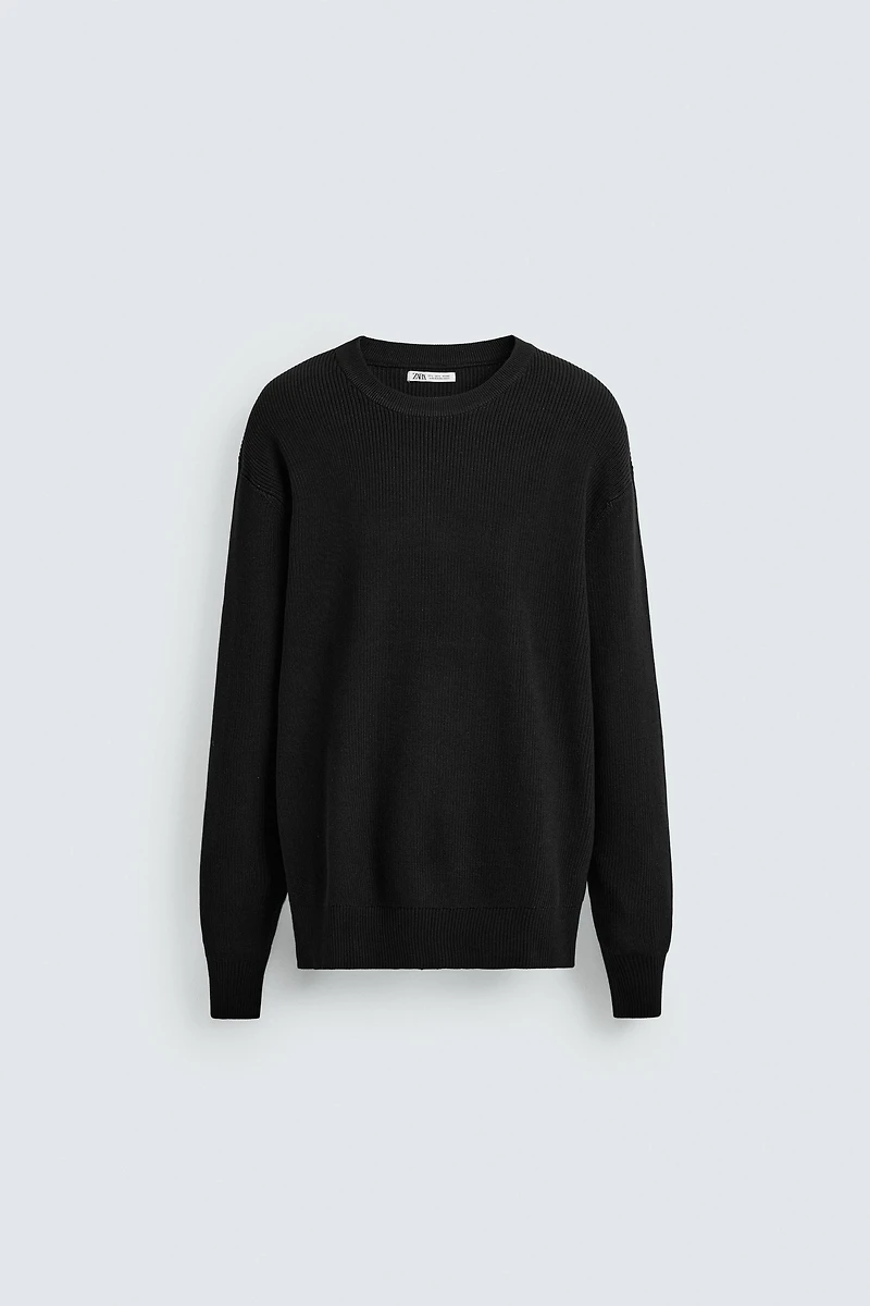 PURL KNIT SWEATER