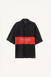 EMBROIDERED COLOR BLOCK POLO SHIRT WILLY CHAVARRIA X ZARA