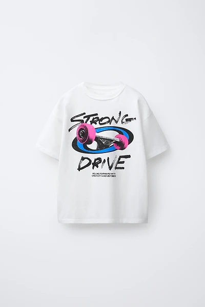 T-SHIRT IMPRIMÉ SKATE