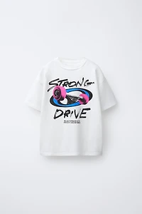T-SHIRT IMPRIMÉ SKATE