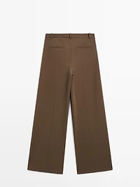 Pantalon à pinces large