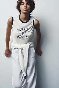 FLAMÉ TEXT T-SHIRT