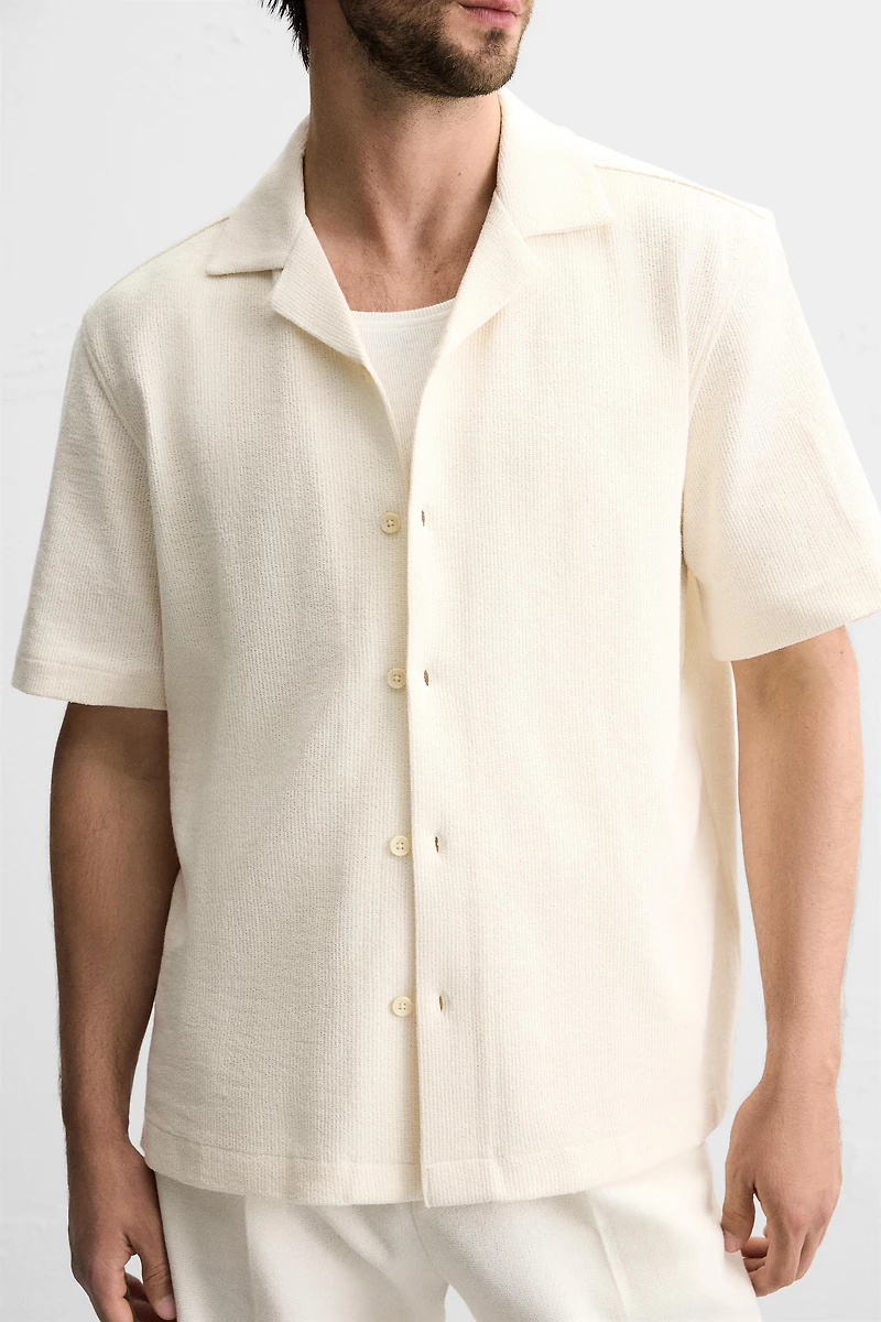 TEXTURED SHIRT