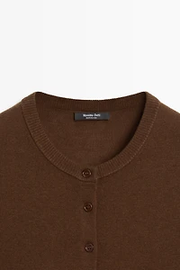Short sleeve cardigan