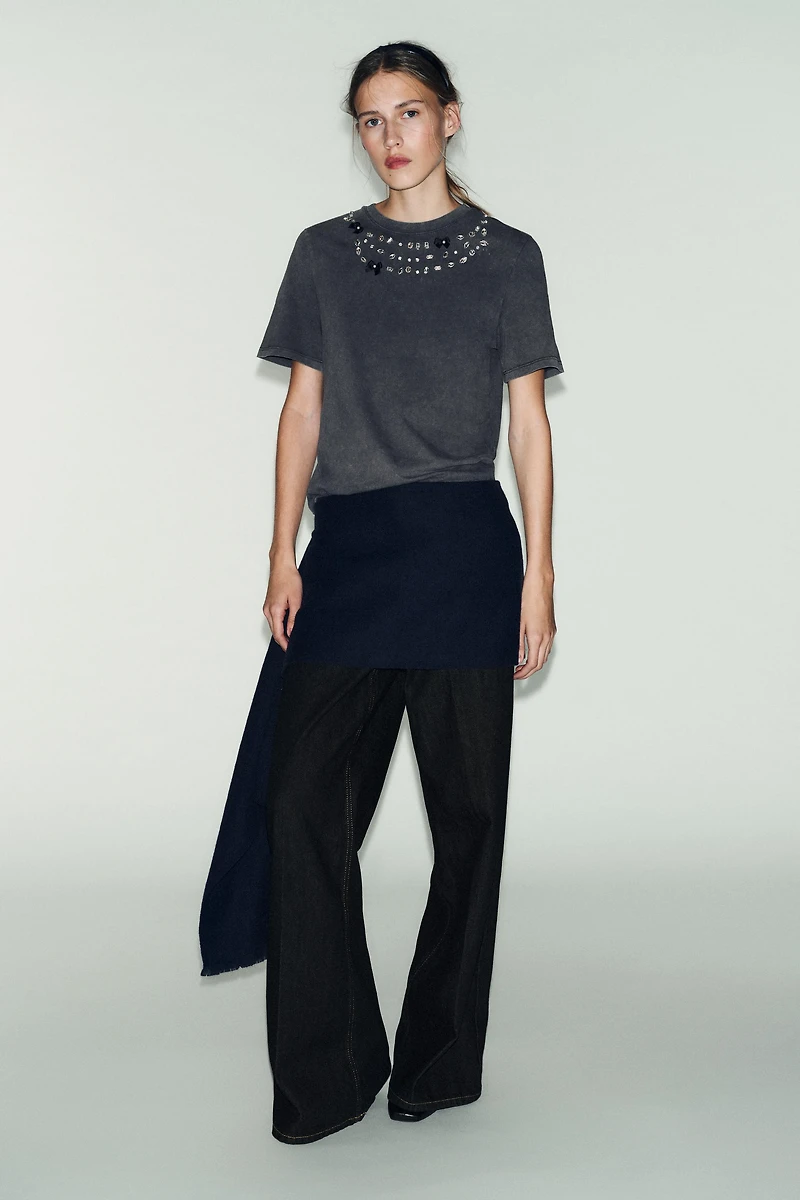 T-SHIRT LAVÉ BIJOUX