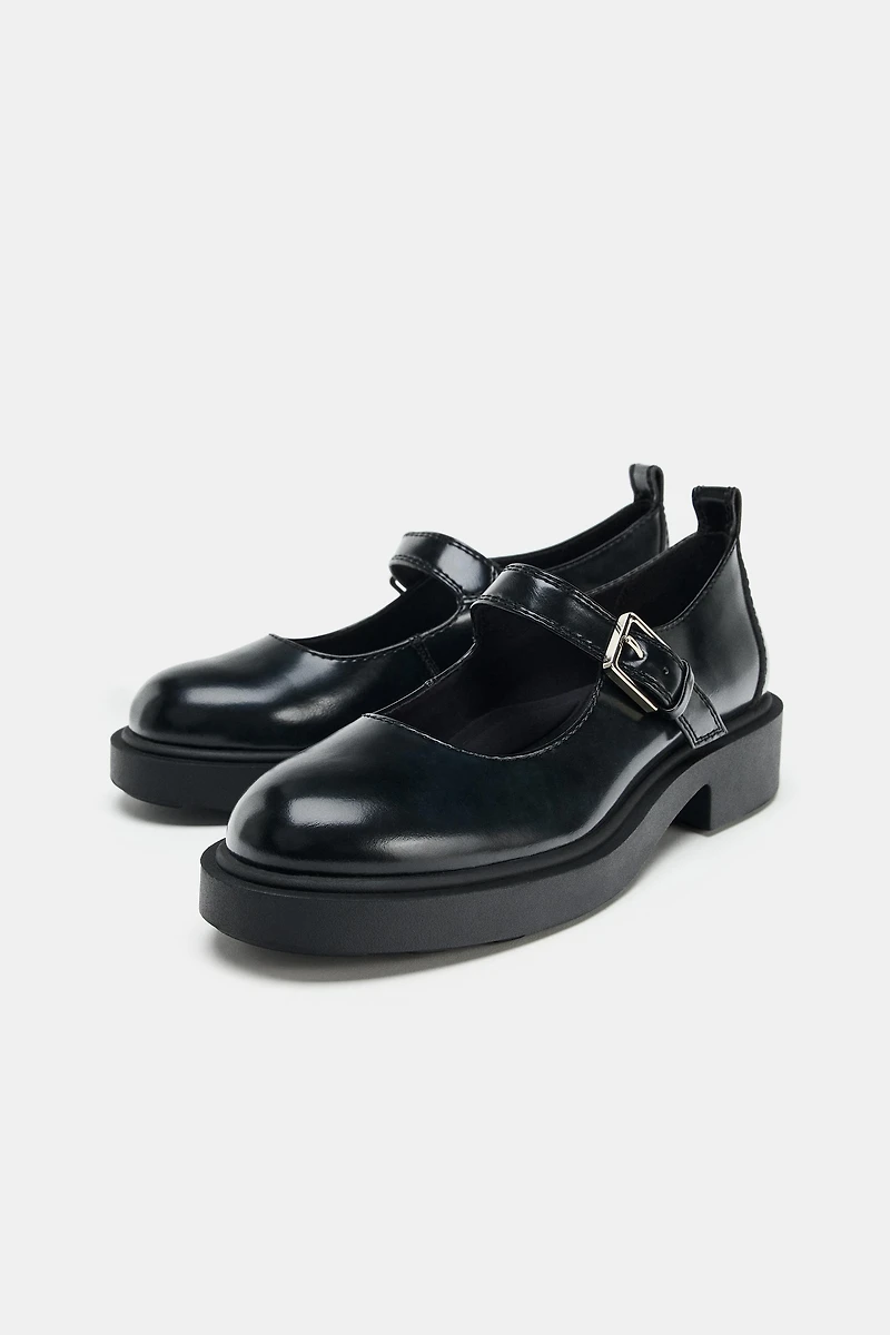 PLATFORM BUCKLE MARY JANE