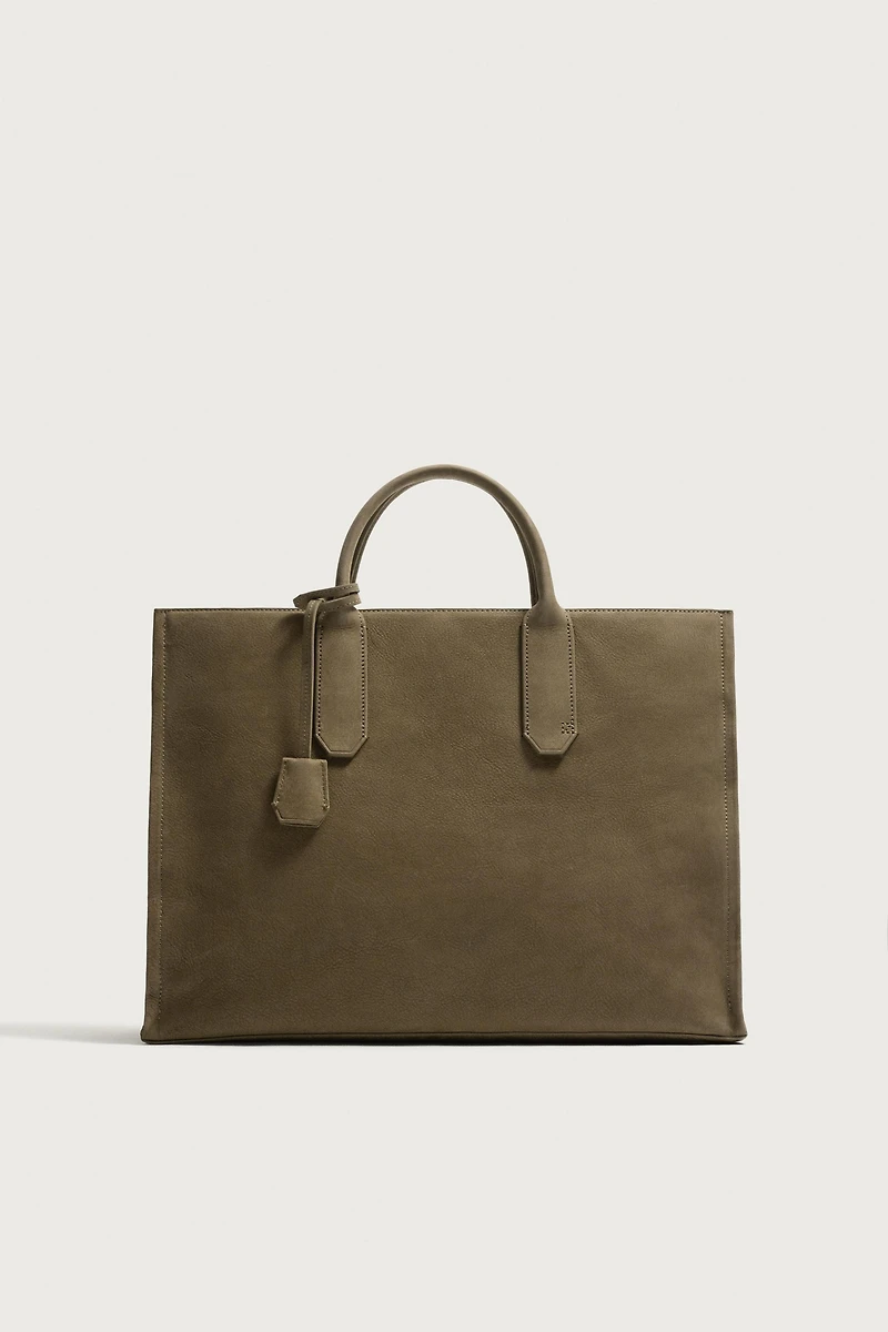 LEATHER CROSSBODY BAG