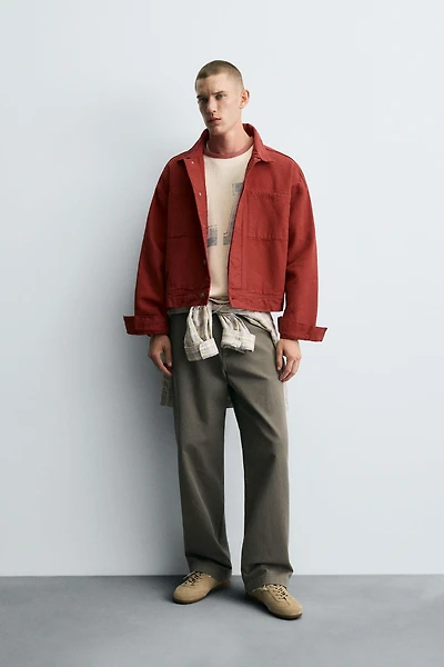 CROPPED FIT JACKET