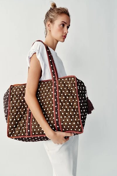 POLKA DOT QUILTED BAG