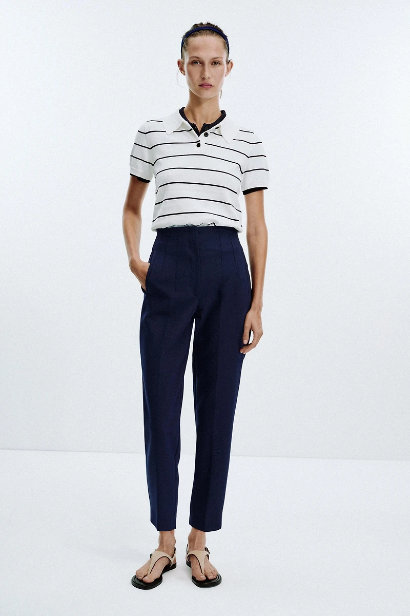 HIGH-WAISTED PANTS