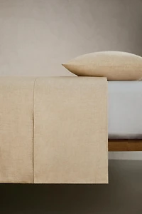 SATEEN DUVET COVER WITH PRINTED TEXTURE