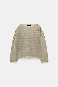 FINE KNIT STRIPED JUMPER