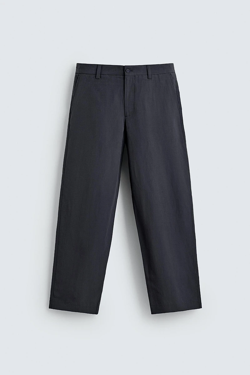 FLOWY STRAIGHT FIT PANTS