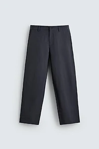 FLOWY STRAIGHT FIT PANTS