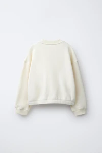 SWEATSHIRT AND BERMUDA SET WITH TEXT