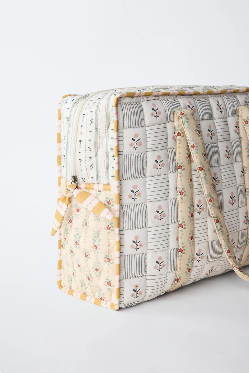 QUILTED MATERNITY BAG