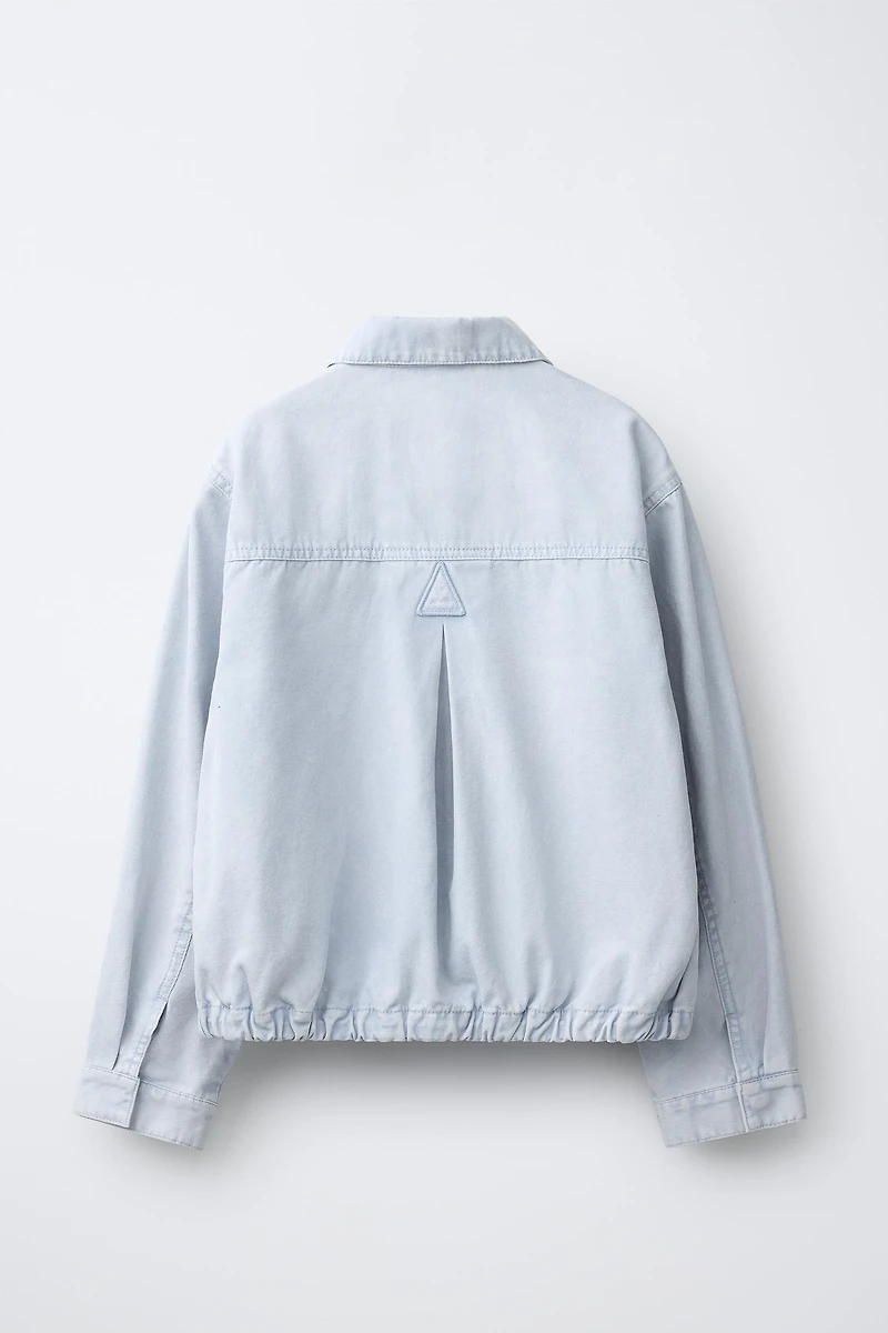 LACE CANVAS JACKET