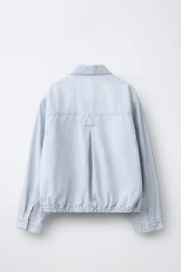 LACE CANVAS JACKET
