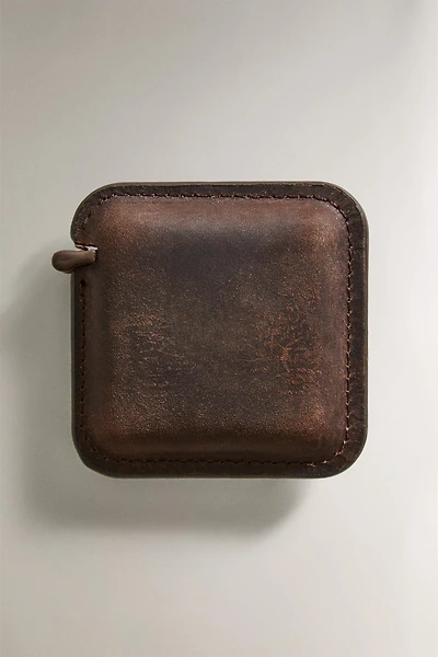 MÈTRE RUBAN CARRÉ EN CUIR