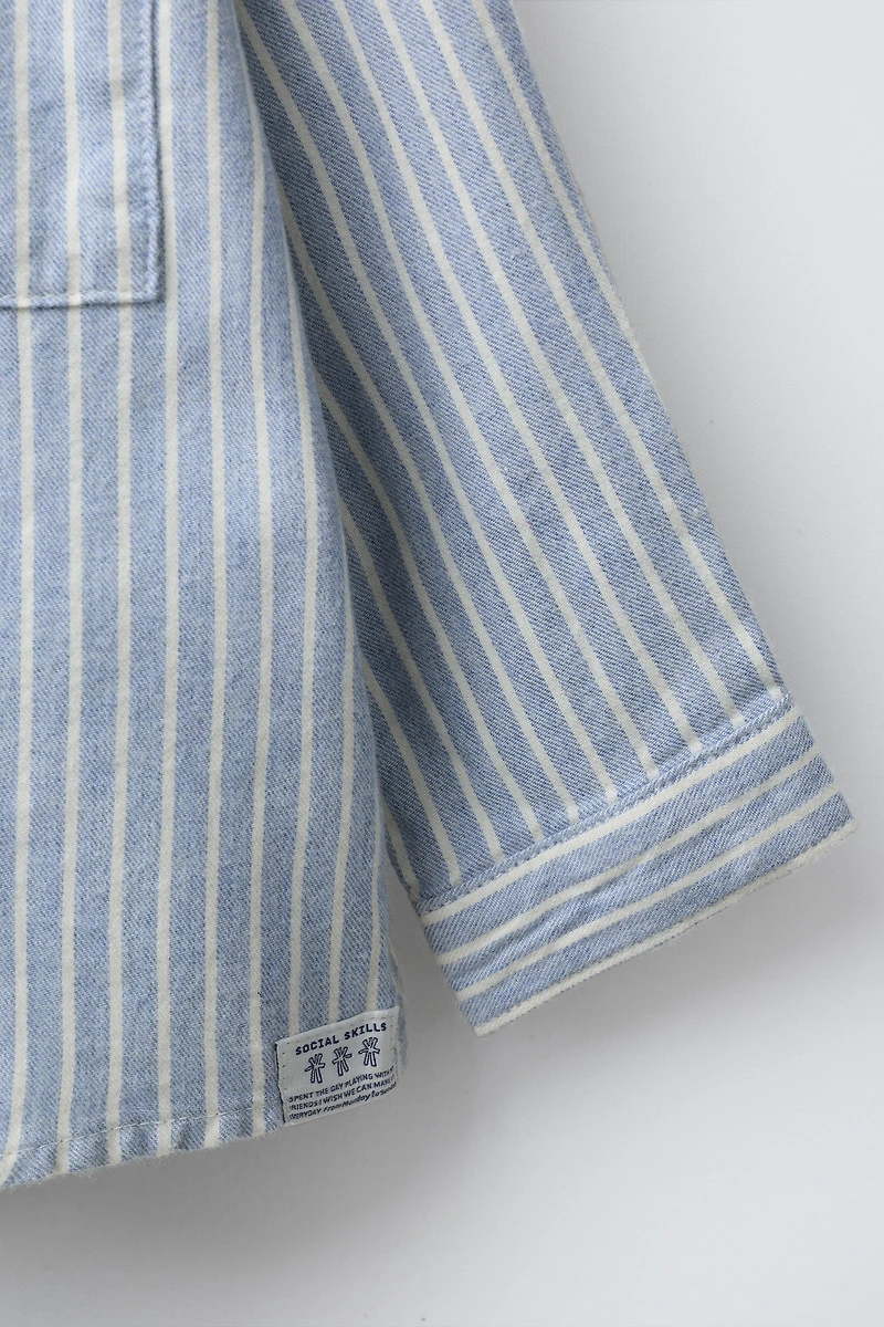 STRIPED SOFT TOUCH SHIRT