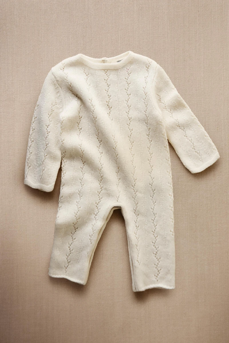 CASHMERE BABY ROMPER