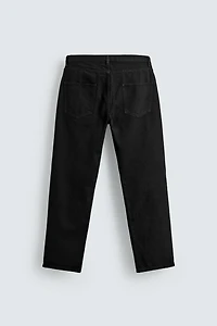 REGULAR FIT COTTON PANTS