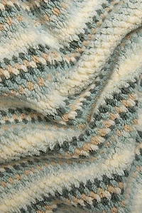 STRIPED COTTON BATH MAT