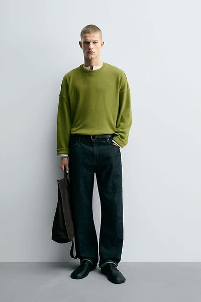 COTTON - LINEN SWEATSHIRT