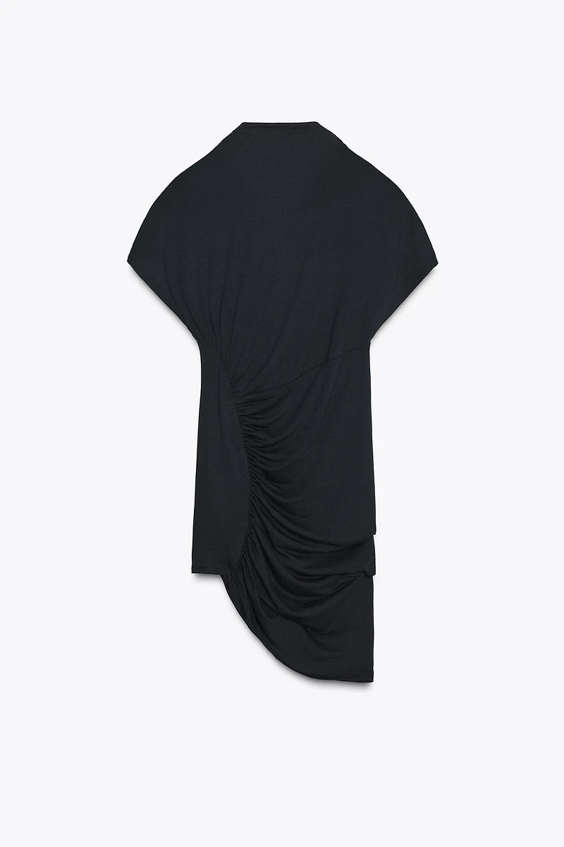 SOFT MODAL WRAP TOP