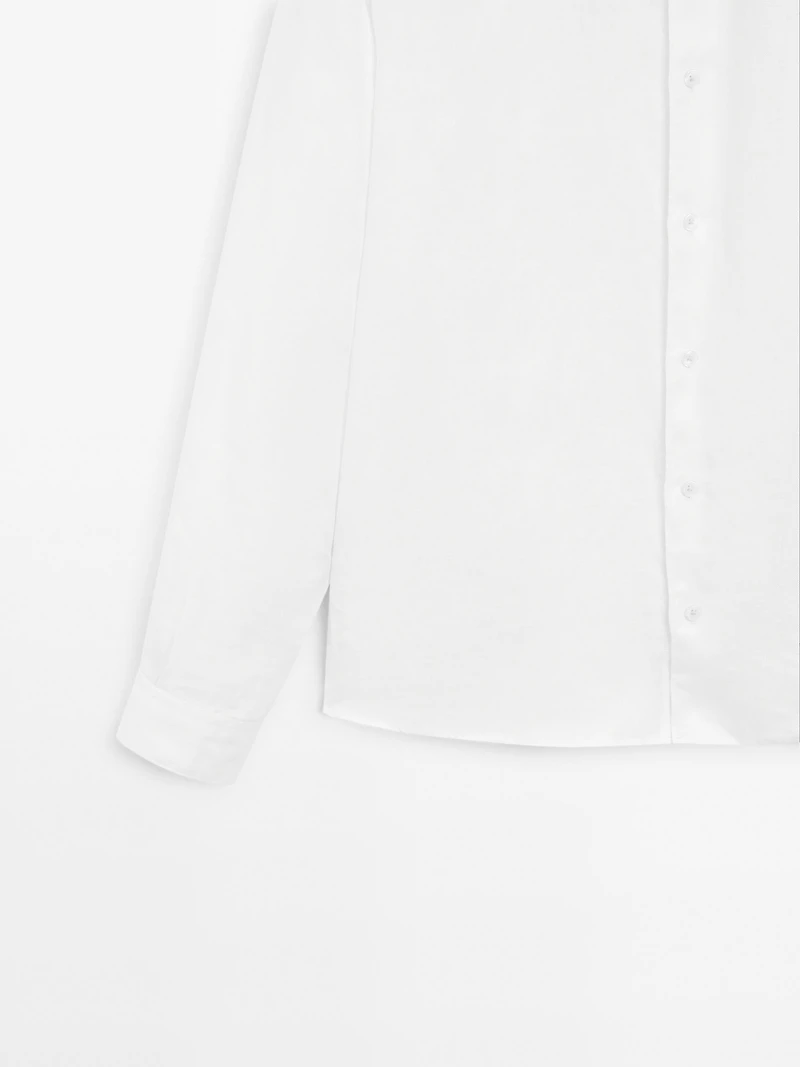 Chemise regular fit twill léger