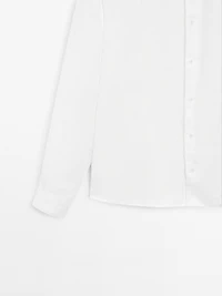Chemise regular fit twill léger