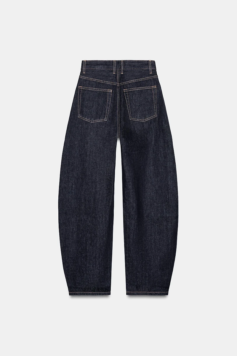 TRF BARREL HIGH WAIST JEANS
