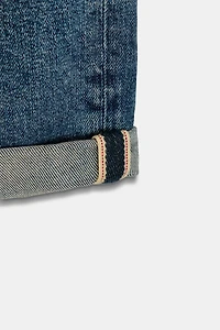 Z.07 RELAXED FIT HIGH WAISTED TURN-UP JEANS