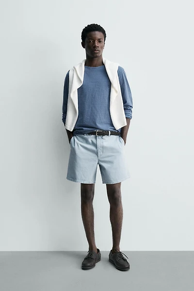 SHORT CHINO EN JEAN