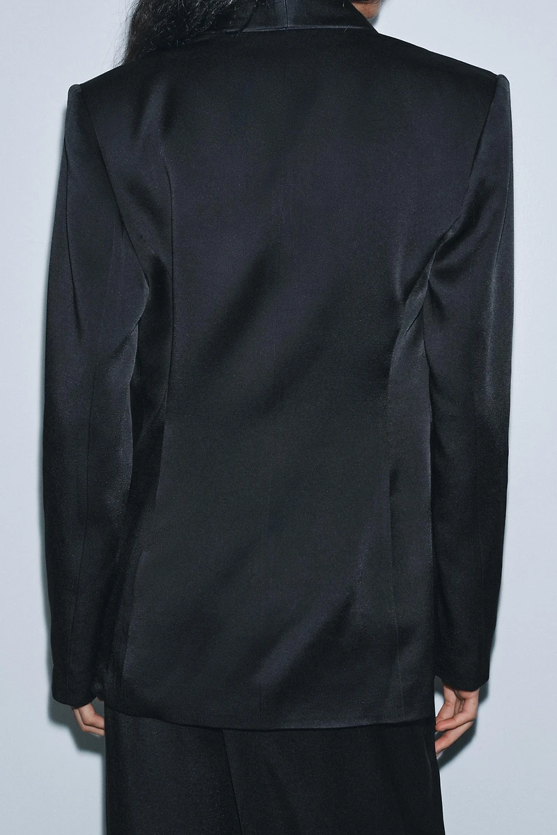 ZW COLLECTION LIMITED EDITION SATIN EFFECT BLAZER