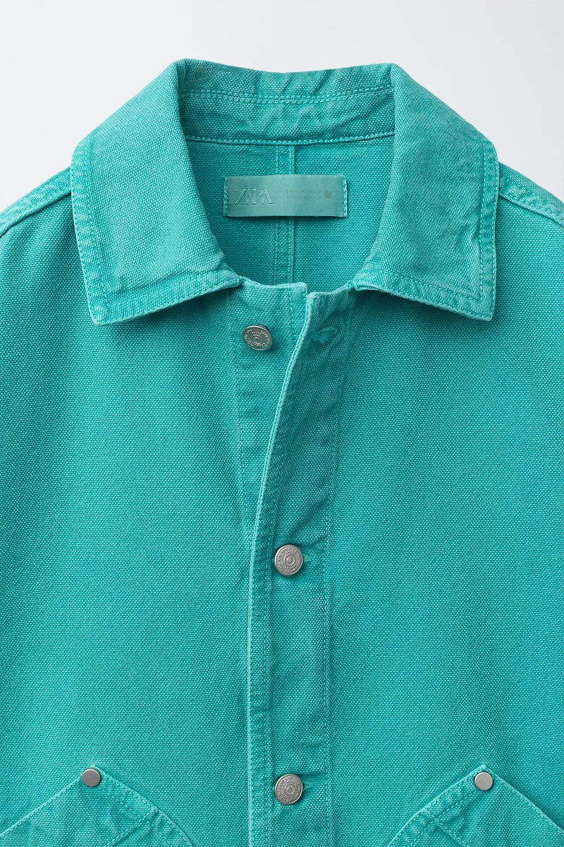 DENIM OVERSHIRT