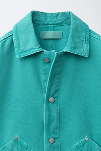 DENIM OVERSHIRT