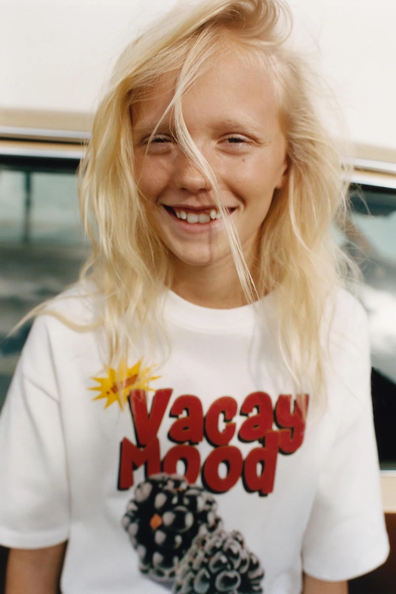 T-SHIRT À IMPRIMÉ FRUITS